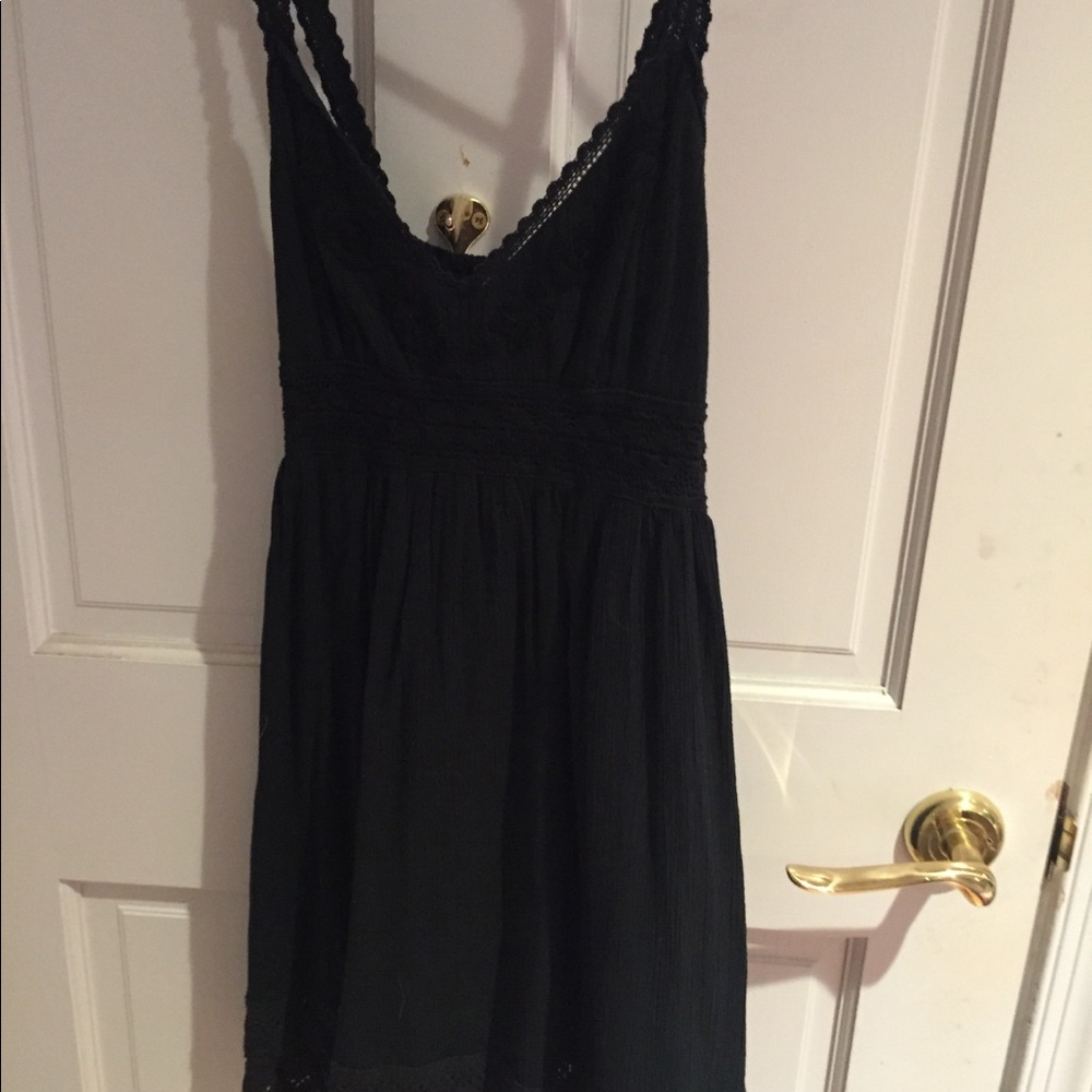Little black sun dress